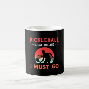 Pickleball belt en ik moet naar Paddle Player. Koffiemok