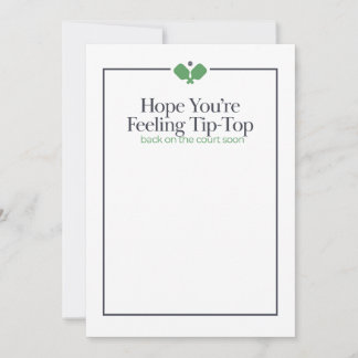 Pickleball Beterschap Kaart | Navy Groen