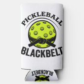 Pickleball Blackbelt - Grappige Pickleball Meester (Achterkant)