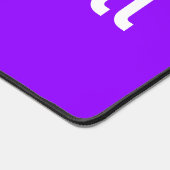PICKLEBALL Blanc Moderne Raffiné Sur Violet Clair (Coin)