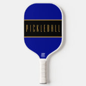 PICKLEBALL Bold Geraffineerde Marine Rode Zwarte S Pickleball Paddle (Voorkant)