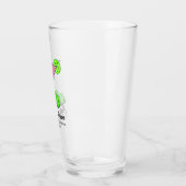 Pickleball Bridal Shower Pink Cocktail Personalize Glas (Links)