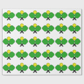 Pickleball Cadeaupapier (Vlak)