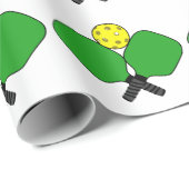 Pickleball Cadeaupapier (Rol Hoek)