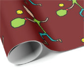 Pickleball Cadeaupapier (Rol Hoek)