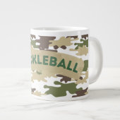 Pickleball Camo-Mok Extra Grote Beker (Voorkant rechts)