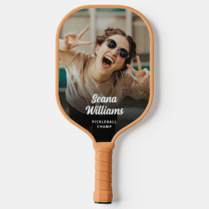 Pickleball Champ Aangepaste foto Aangepast Paddle