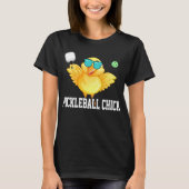 Pickleball Chick, Funny Pickleball Women Gift T-shirt (Voorkant)