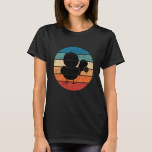 Pickleball Chick Retro 4 T-shirt