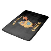 Pickleball Chick - retro Badmat (Gekanteld)