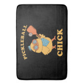 Pickleball Chick - retro Badmat (Voorkant Verticaal)