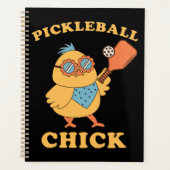 Pickleball Chick - retro Planner (Voorkant)