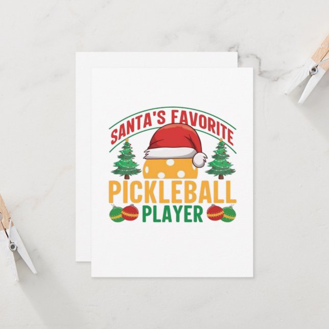Pickleball Christmas  (Voorkant / Achterkant in situ)