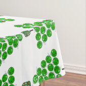 Pickleball Christmas Trees Tied Up with a Red Bow Tafelkleed (Voorbeeld)