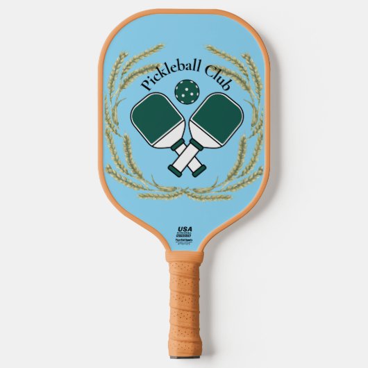Pickleball Club Laurel Crest Paddle Design (Voorkant)