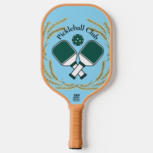 Pickleball Club Laurel Crest Paddle Design (Achterkant)