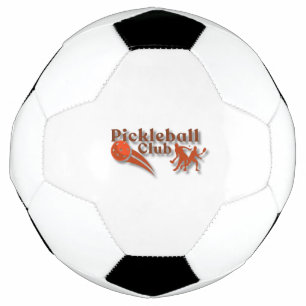 Pickleball Club Logo - Aangepaste uitrusting en ge Voetbal