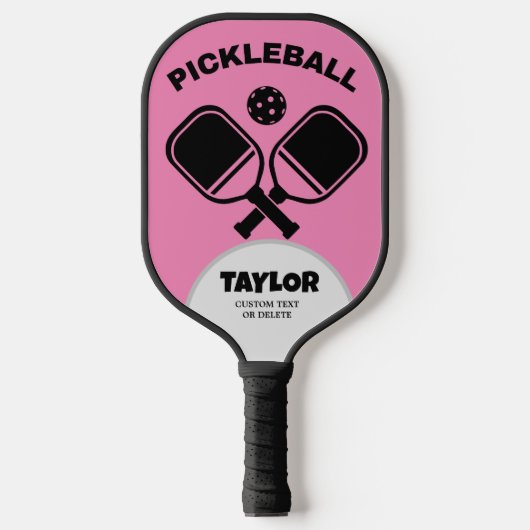 Pickleball Club Pickleball Paddle & Ball Custom (Voorkant)