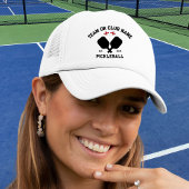 Pickleball Club Team City Name England Flag Trucker Pet