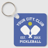 Pickleball Club Team Player Custom Pickler Gift Sleutelhanger (Voorkant)