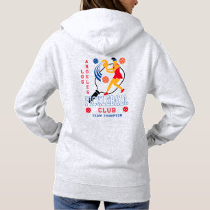 Pickleball Club Team Speler Pickle Toernooi reis Hoodie