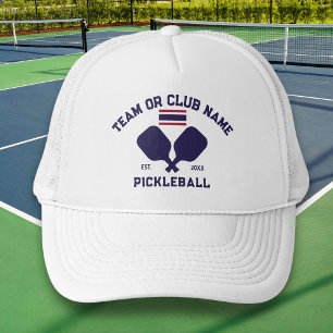Pickleball Club Teamnaam Thailand Thaise Vlag Trucker Pet