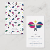 Pickleball Coach + Personal Trainer Visitekaartje (Voorkant / Achterkant)