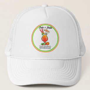 Pickleball Cocktail Dinks & Dranks Bach Feestje Trucker Pet