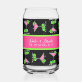 Pickleball Cocktail Dinks & Drinks Personalized (Verso)