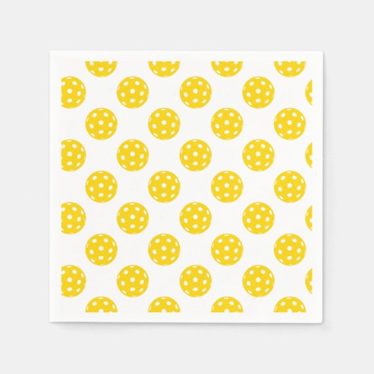 Pickleball Cocktail Napkins Servet (Voorkant)