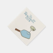 pickleball-cocktailservet servet (Hoek)