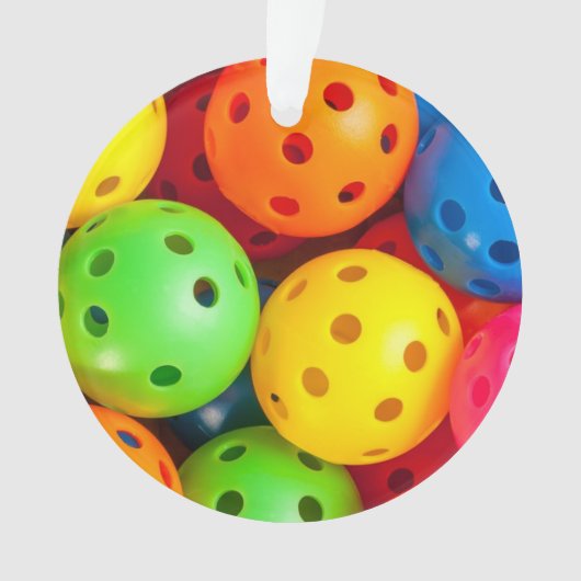 Pickleball coloré (devant)