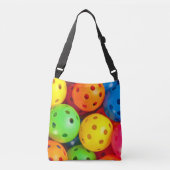 Pickleball Colorful Crossbody Tas (Voorkant)