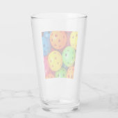 Pickleball Colorful Glas (Achterkant)