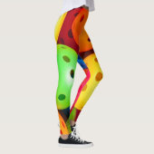 Pickleball Colorful Leggings (Rechts)