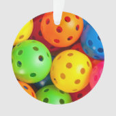 Pickleball Colorful Ornament (voorkant)