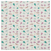 Pickleball! Colorful Pattern Stof (Swatch)