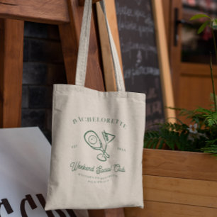 Pickleball Country Club vrijgezellen Tote Bag