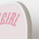 Pickleball Court Cowgirl Western Roze Pickleball Paddle (Links Detail)