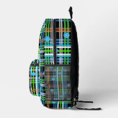 Pickleball Court sac Noir et bleu Plaid (Droite)