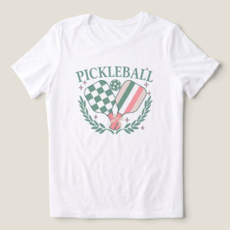 Pickleball Crossed Paddles Tri-Blend Shirt
