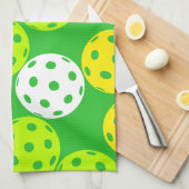 Pickleball "Cuisine" Serviette (Quart Plié)