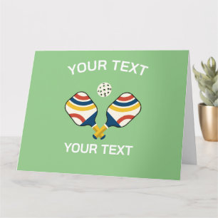 Pickleball Custom Kaart