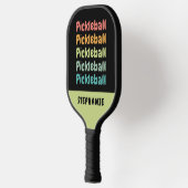Pickleball Cute Pickleball Player, speciaal gepers Pickleball Paddle (Links)