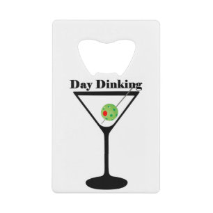 Pickleball Day Dinking Martini Pickleball Olive Kredietkaart Flessenopener