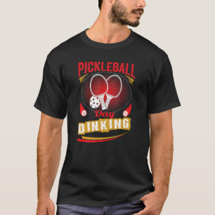 Pickleball Day Dinking Speler  kleding kit net mac T-shirt