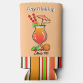 Pickleball Day Dinking Tropische Hurricane Cocktai (Achterkant)