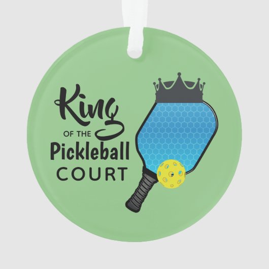 Pickleball de boule de chiche conception de l'orne (dos)