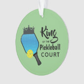 Pickleball de boule de chiche conception de l'orne (devant)