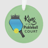 Pickleball de boule de chiche conception de l'orne (devant)